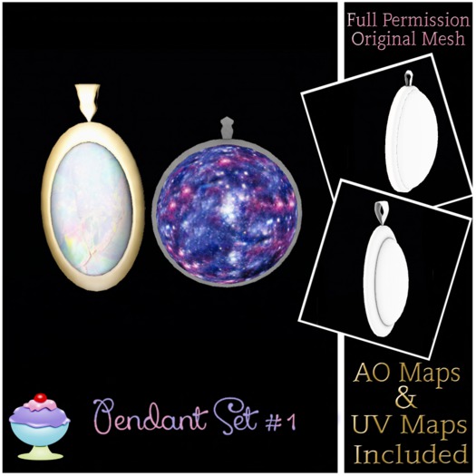 [Sherbert] Full perm Nano Pendant Set #1(ADD TO UNPACK)