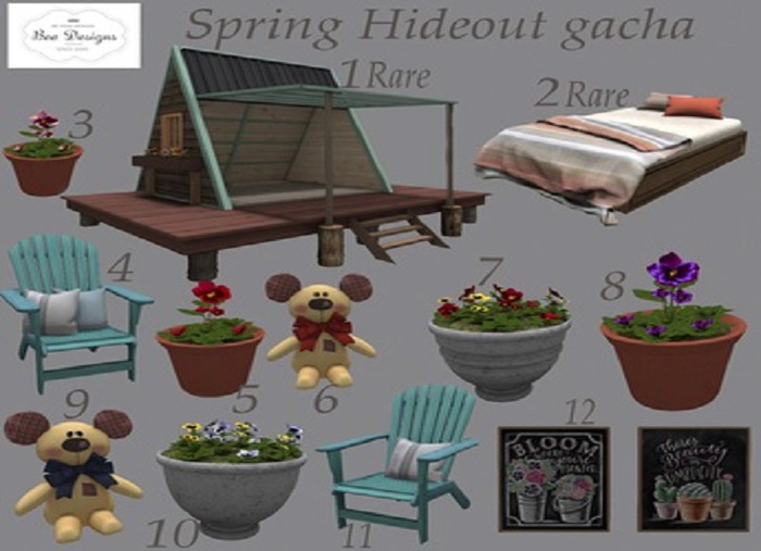 Bee Designs Spring Hideout Gacha 10