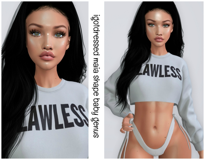 igotdressed maia shape baby genus