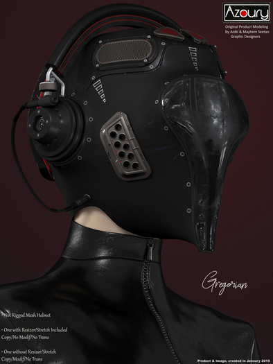 AZOURY - Gregorian Helmet