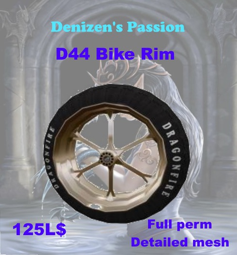 D44 Bike Rim mesh