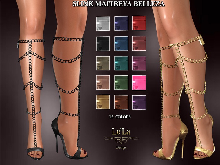 {Le'La} Dio Chain Boots