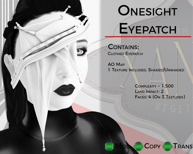 {Xansa} Onesight Eyepatch - FULL PERM