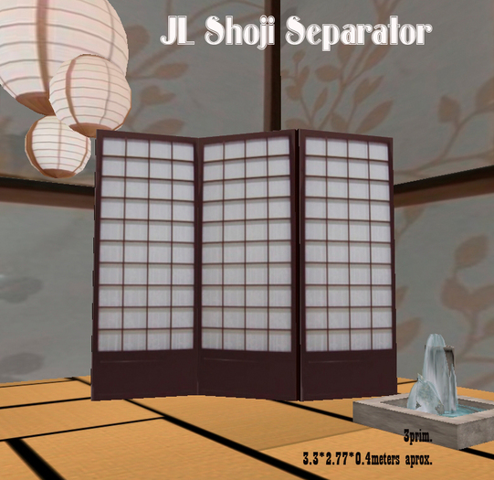 JL Shoji Separator