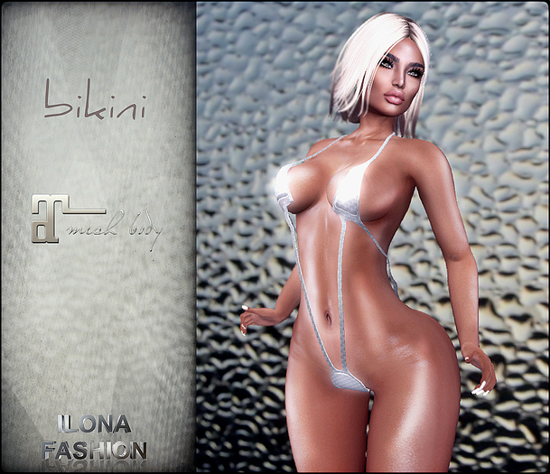 *ILONA fashion* bikini silver