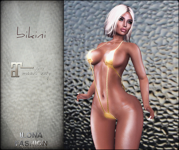 *ILONA fashion* bikini gold