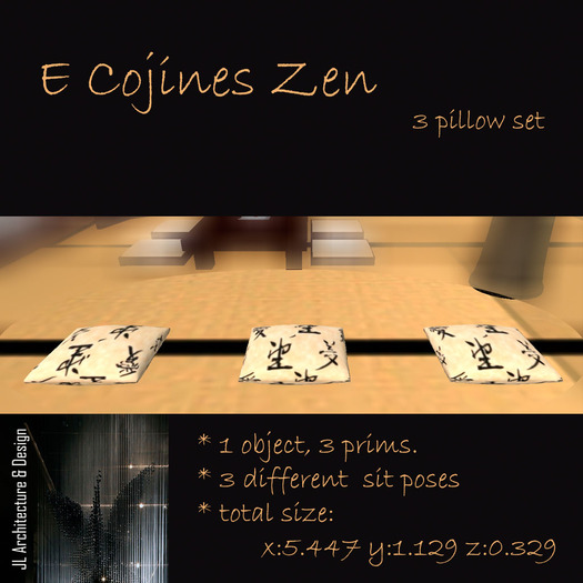 E COJINES ZEN