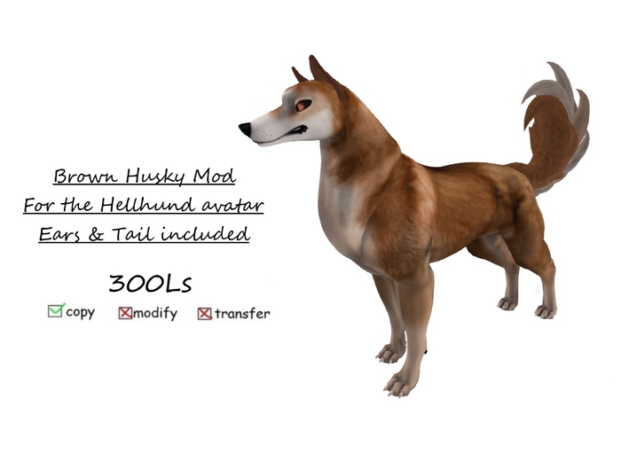 Hellhund: Brown Husky Mod