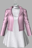 :::LS RAIANE JACKET AND DRESS ROSE