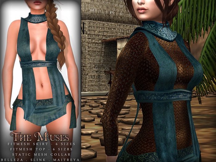 The Muses ~ Eris . Outfit . Blue