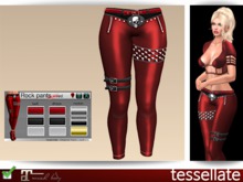 Tessellate Rock Pants Red  Maitreya