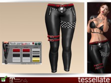 Tessellate Rock Pants Black Maitreya
