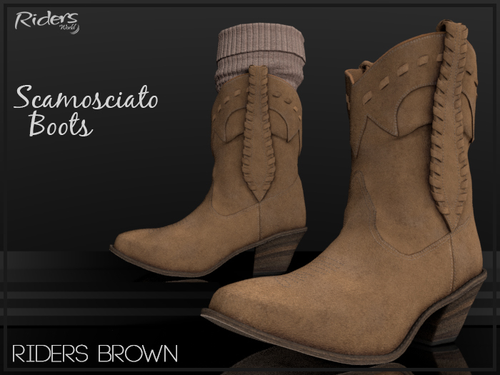 Riders  - Scamosciato Boots - Riders Brown