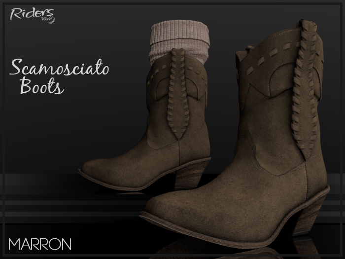 Riders  - Scamosciato Boots - Marron