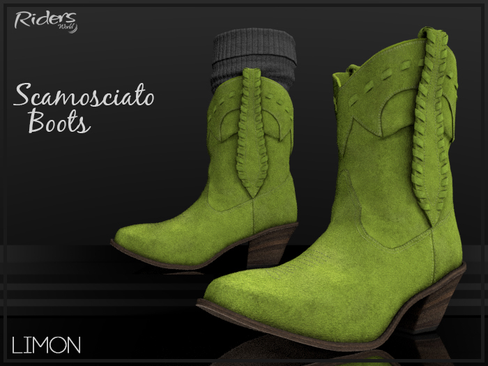 Riders  - Scamosciato Boots - Limon