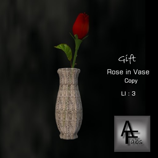 Rose in Vase