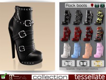 Tessellate - Rock Boots - Special Collection Maitreya