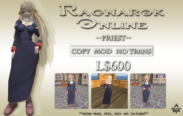 <.:U & A:.> - Ragnarok Priest Outfit