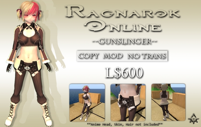 <.:U & A:.> - Ragnarok Gunslinger Outfit