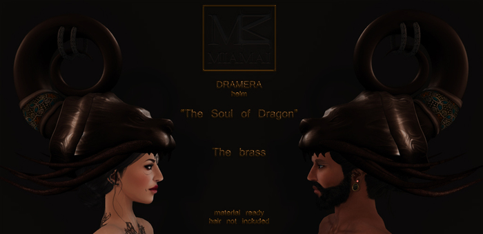 Miamai_Dramera helm - The Soul of Dragon - DEMO