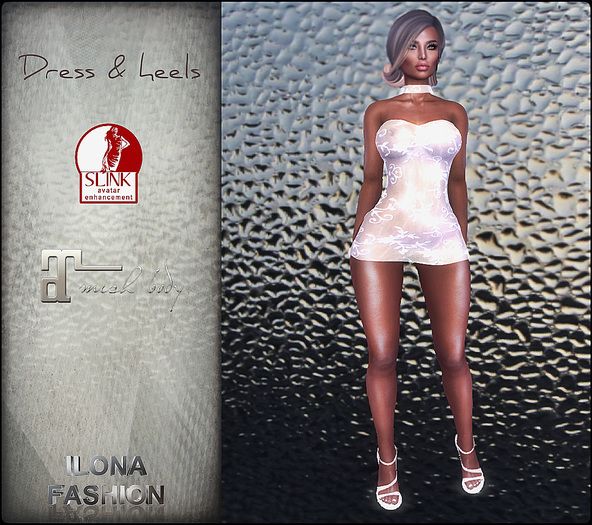 *ILONA fashion* White Dress & heels