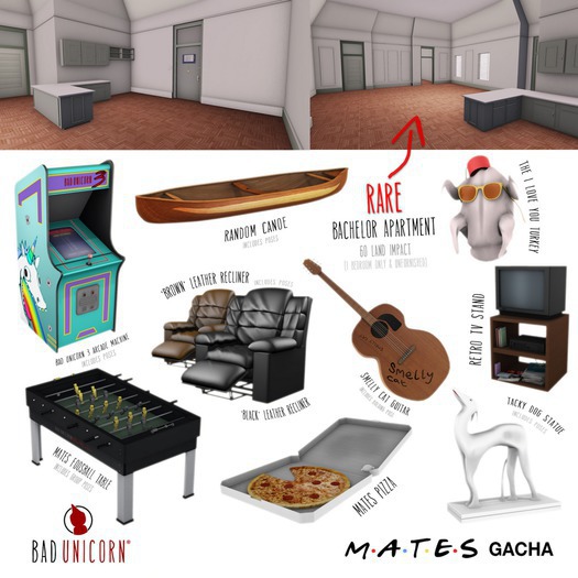 [Bad Unicorn] Bachelor Apartment (boxed) RARE