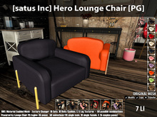 [satus Inc] Hero Lounge Chair [PG]