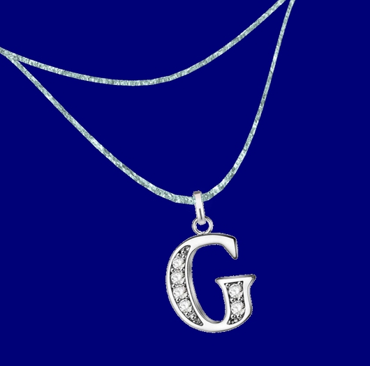 Silver G Necklace