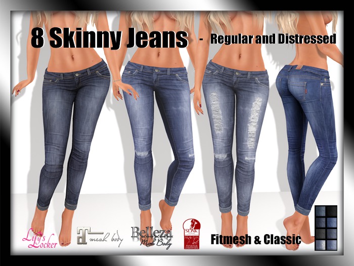 Lily's Locker - Skinny Jeans (wear to unpack)