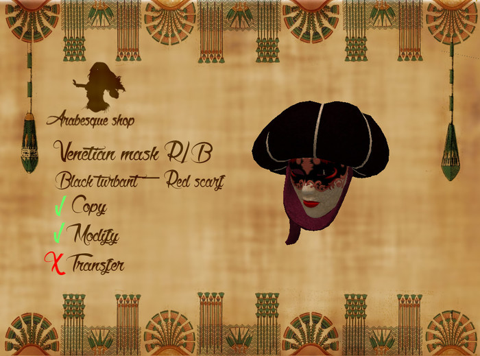 *~^~AS~^~*  Mask R/B (black & red)
