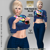 THE FACE IN BLUE