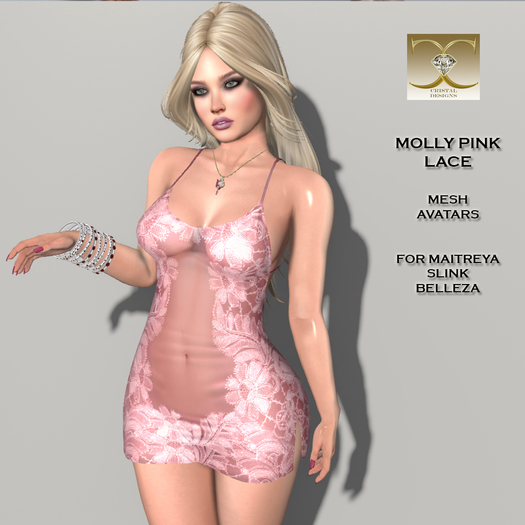 MOLLY PINK LACE