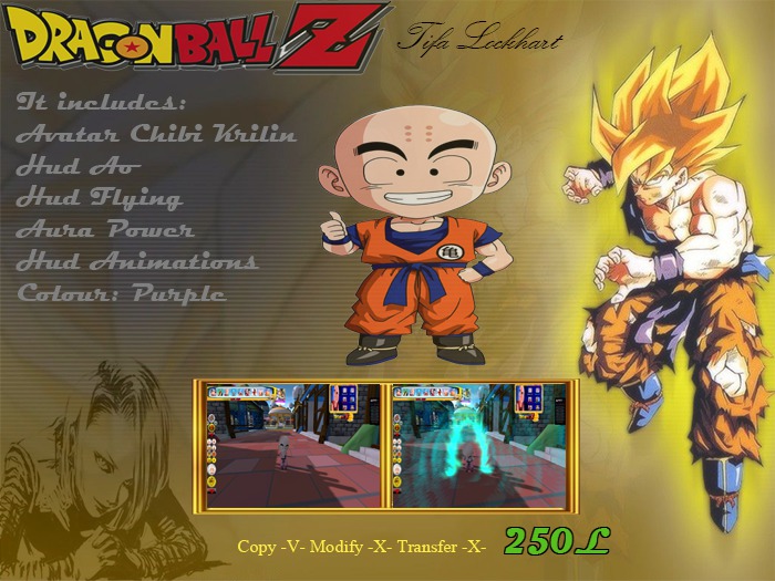 DBZ (Chibi Krilin) Color "Purple"