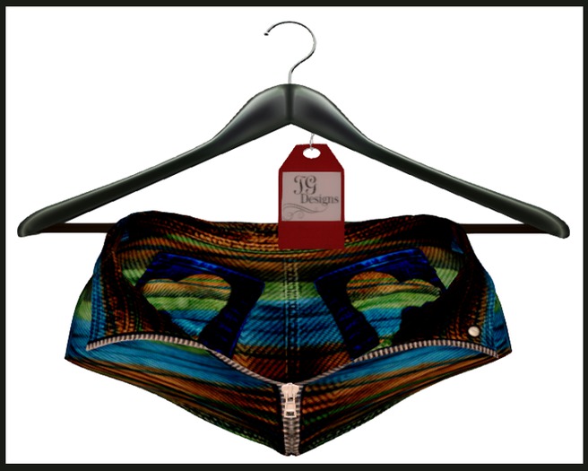 TG Open Front Short Dark Blue
