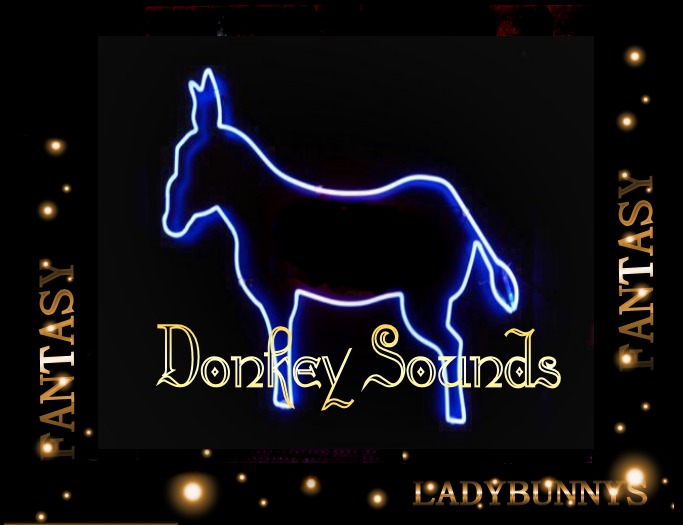 Bunny's Sounds-Donkey Sound Clips {Full Perm Sounds}