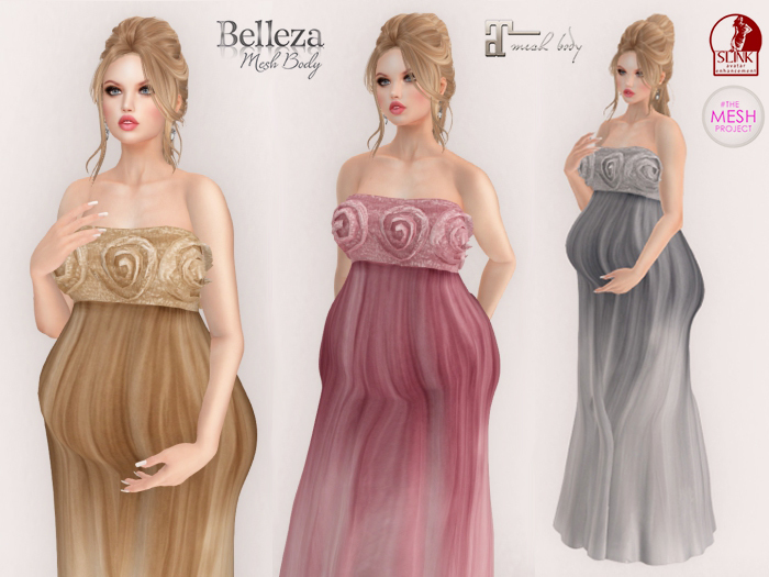 Lovers : Maternity : Rosy Formal Dresses : 3 Colors