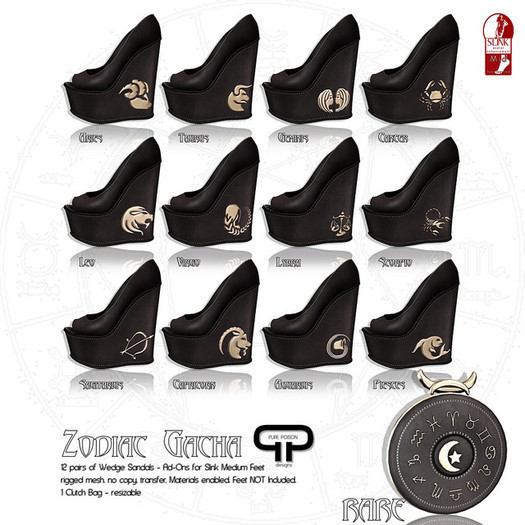 Pure Poison - Zodiac Clutch Bag [BOXED] RARE