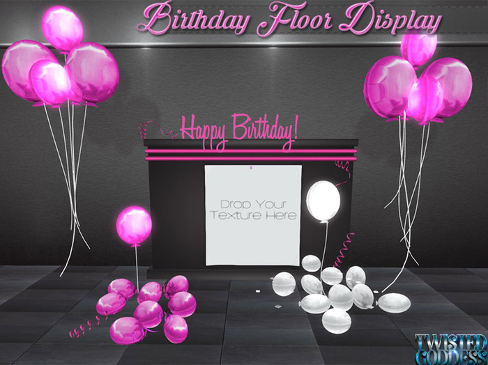 Twisted Goddess: Happy Birthday Display