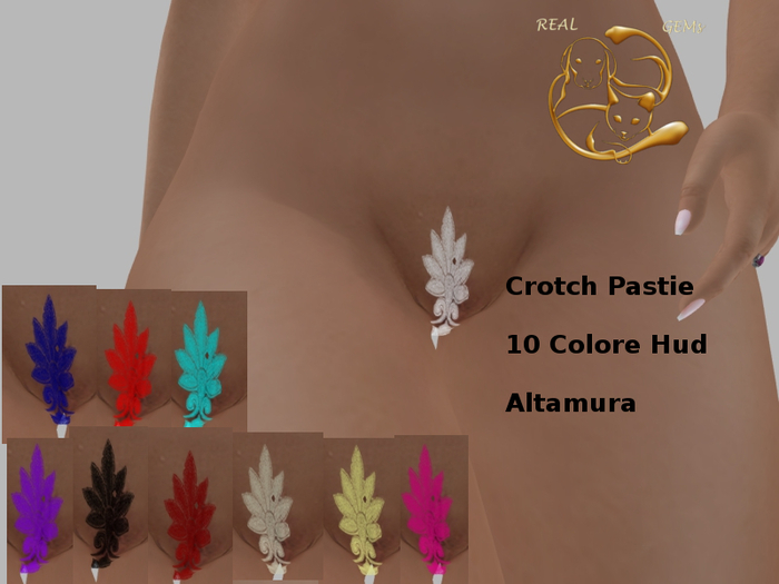 [RG] Crotch Pastie Lace Altamura (Box)