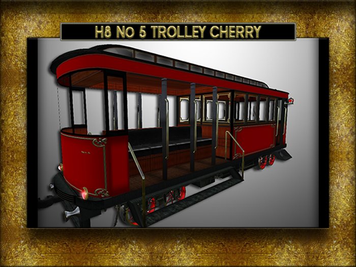 [H8 MOTORS] No5 Trolley CHERRY
