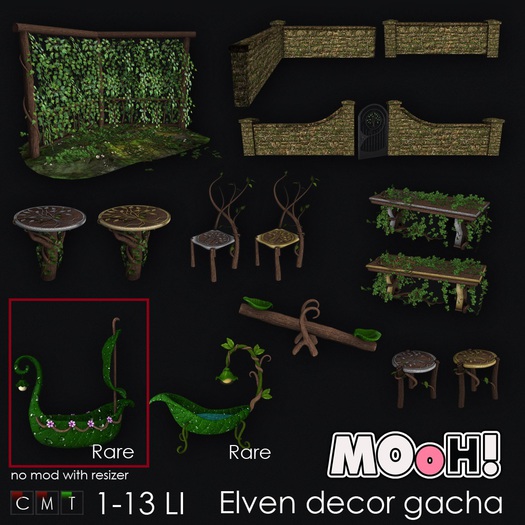MOoH! Elven boat 5LI RARE
