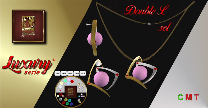 JEWELRY SET "DOUBLE L" 5.0