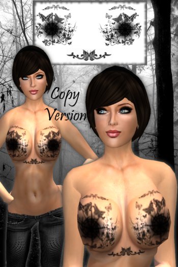 Butterfly Top Tattoo (Copy version)