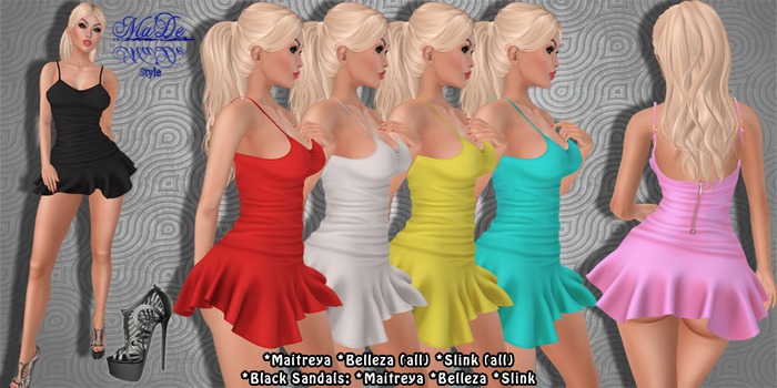 [>Ma'De<] Nancy Dress- Full Outfit
