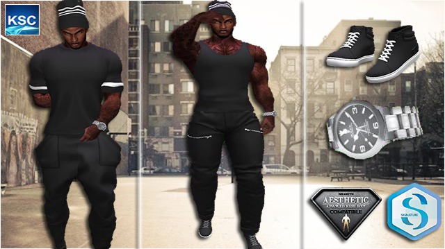 KSC Black&White OutFit [Fresh]