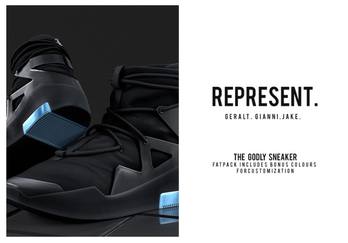 REPRESENT - The Godly Sneaker [Canvas] "Fatpack"