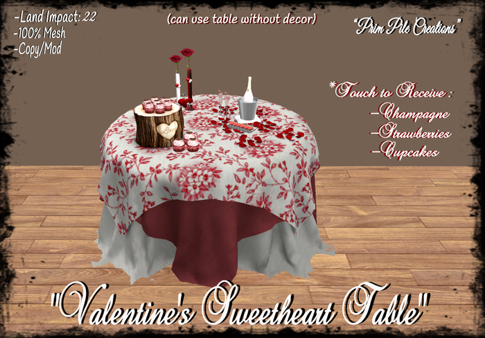 ~PPC~ Valentine's Sweetheart Table 
