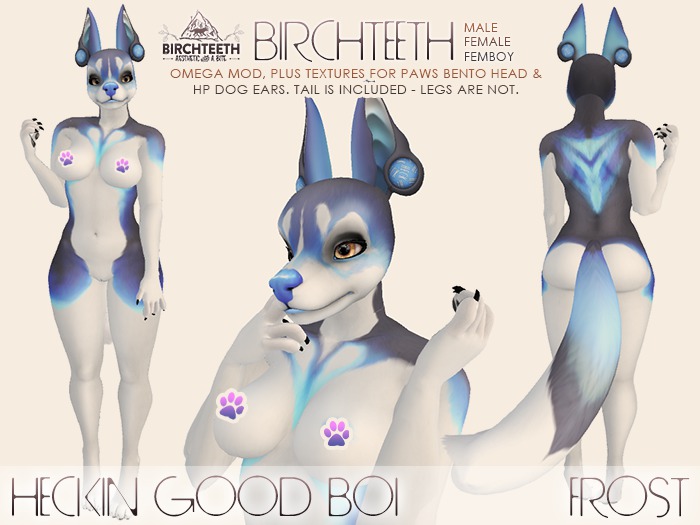 [birchteeth] Heckin Good Boi - Frost OMEGA