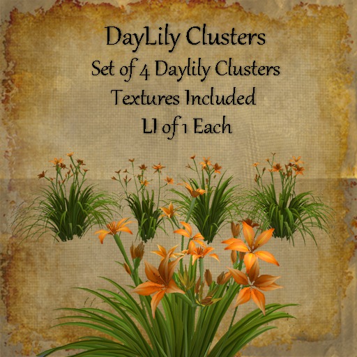 Bad Katz Daylily Clusters Set