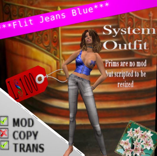 Flit Jeans Blue